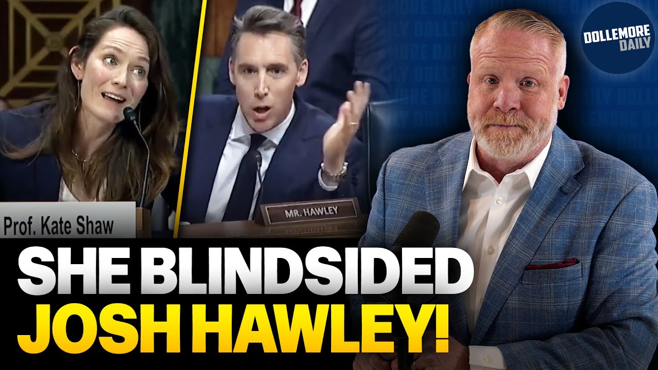 Josh Hawley HAS ASS HANDED TO HIM by Constitutional Law Professor in Committee!!!