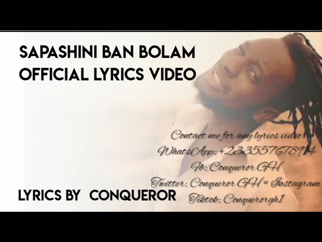 Sapashini - Ban Bolam (Official Lyrics Video) class=