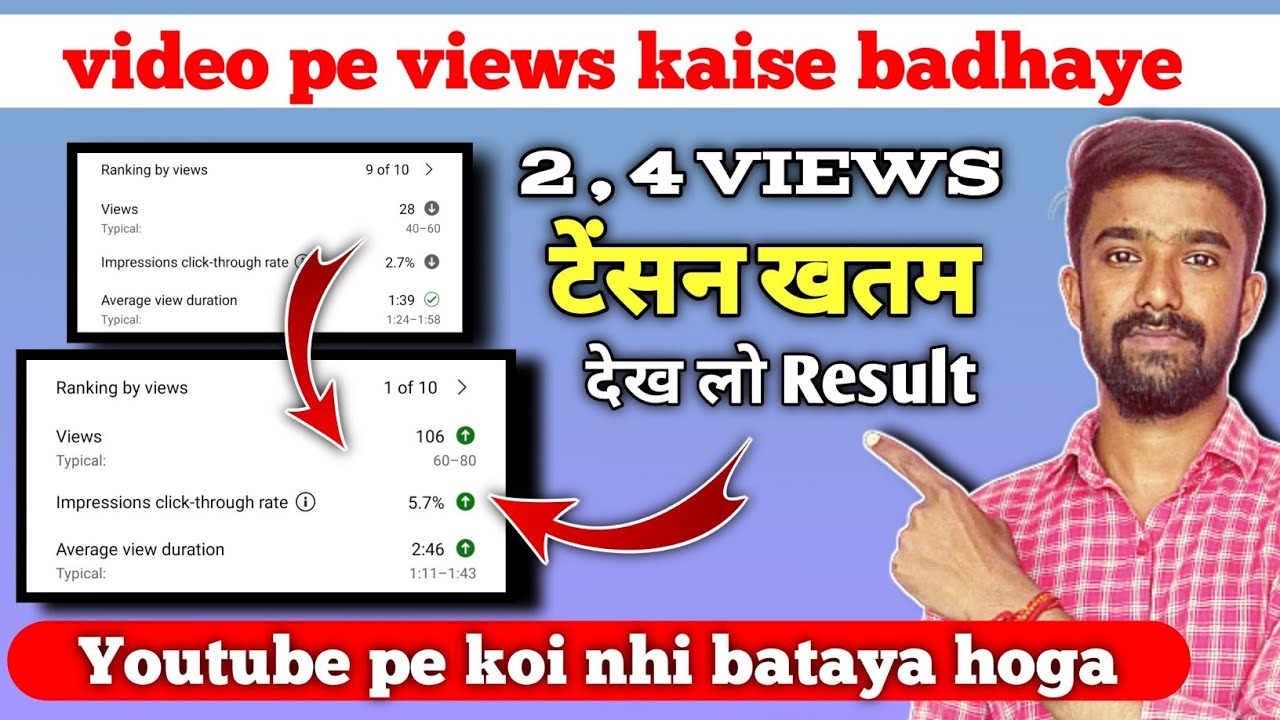 views decrease,why?💴views ruk jaae to kya... Views kaise badhaye - Views badhane ka aasan tarika - View Kaise ...