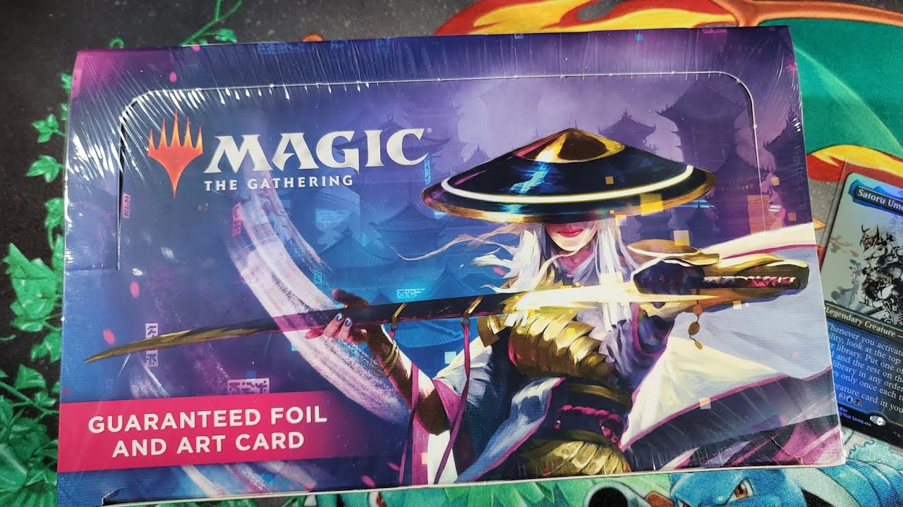 MtG Kamigawa Neon Dynasty Set Booster Box Opening YouTube