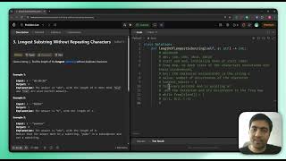 Longest Substring Without Repeating Characters | LeetCode 3 | Python | DSA Walkthrough