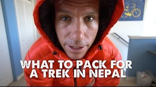 What to Pack for Everest Base Camp