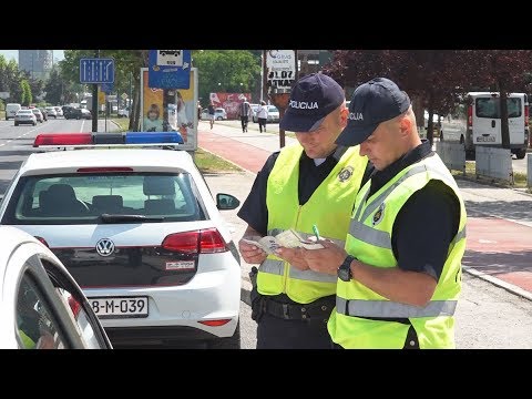 Video: Kako Se Ponašati Sa Policajcem Saobraćajne Policije
