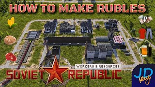 First Industry How to Rubles From Crops in Workers & Resources ⛏️  Realistic mode  ☭ Tutorial