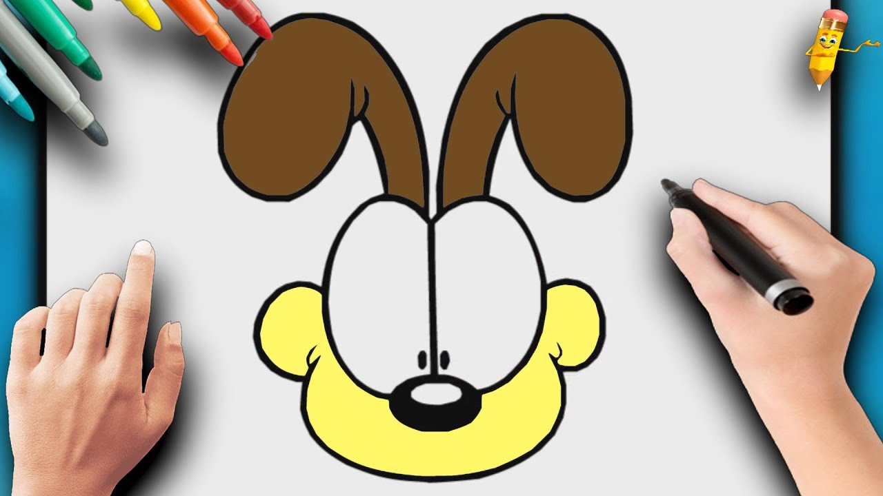 CÓMO DIBUJAR EL PERRO DE GARFIELD? DIBUJO FÁCIL PASO A PASO - YouTube c-mo-dibujar-el-perro-de-garfield-dibujo-f-cil-paso-a-paso-youtube