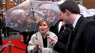 Imelda Staunton interview with Rory OConnor at the Olivier Awards