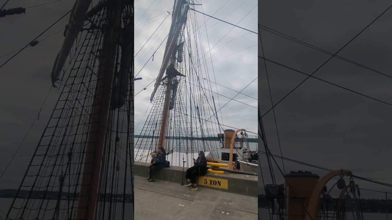 Barque Eagle. my dad is in the Coast Guard