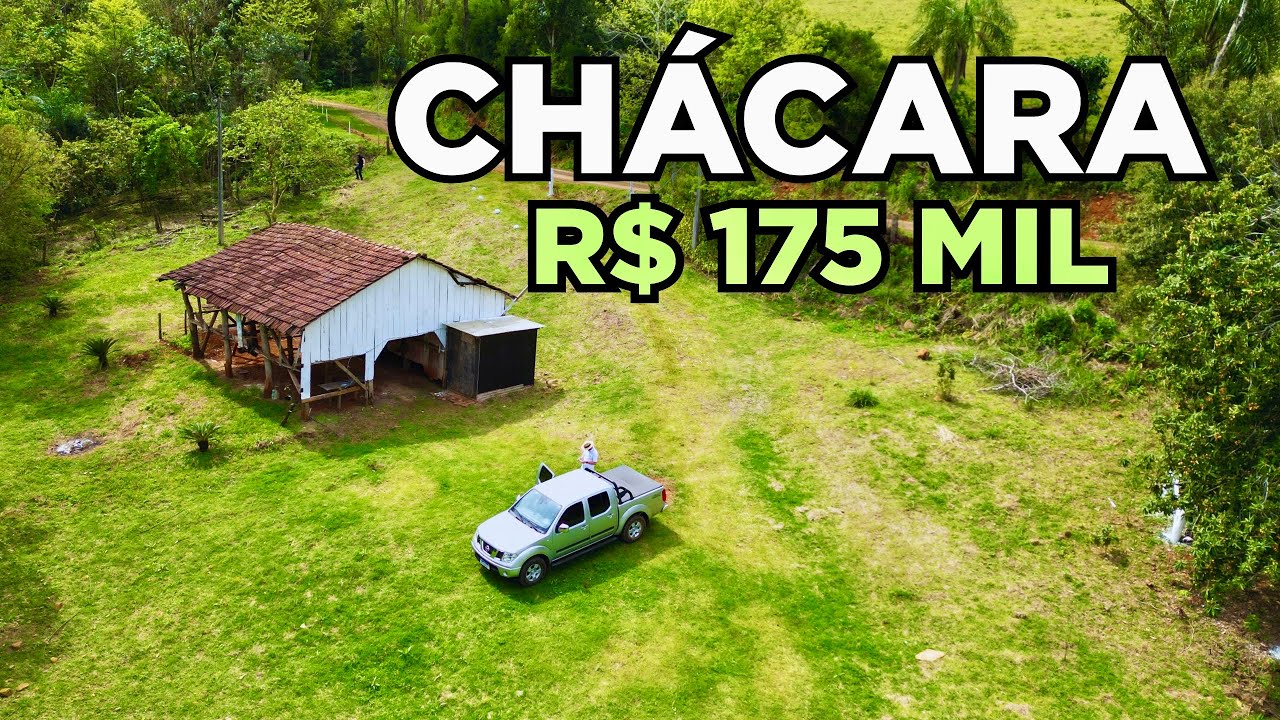 (VENDIDO) CHÁCARA RIO FRUTAS LAVOURA EM SANTA CATARINA