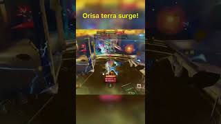 ORISA TERRA SURGE! OVERWATCH GAMEPLAY #overwatch #gaming #fps #competitive #orisa