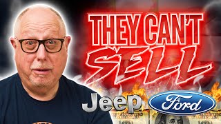 Jeep, Ram, Chevy & Ford Can't Lower Prices FAST ENOUGH