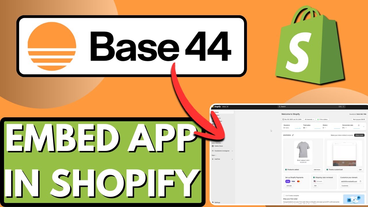 How To Embed Your Base44 App In Shopify (2026) - Full Guide