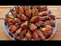 THE BEST CHİCKEN WINGS RECİPE | SPİCY CHICKEN WINGS | SOBADA SOUSLU TOYUQ QANADLARI