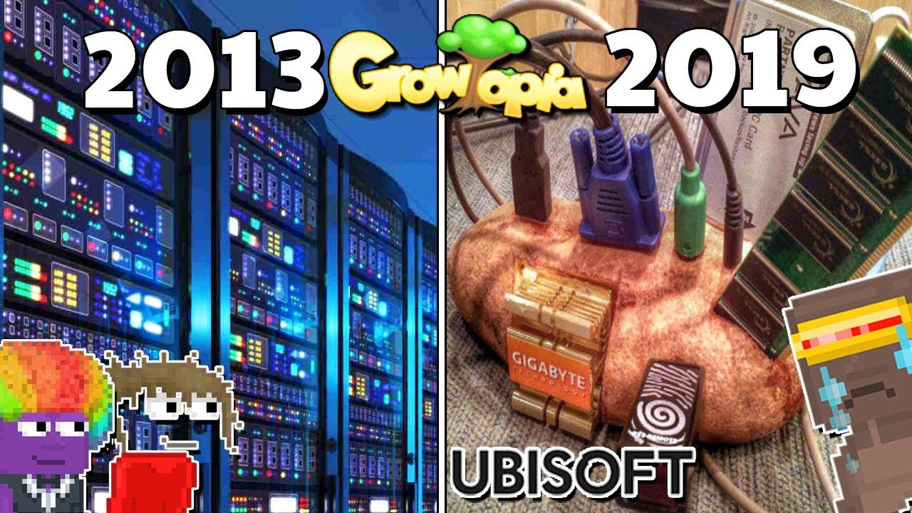 Evolution of Growtopia 2013-2019