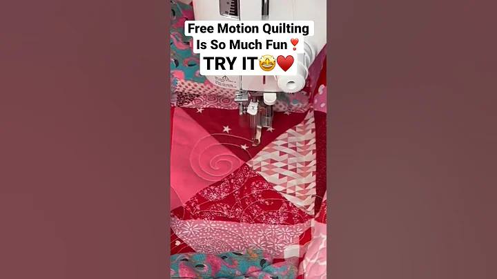 🍥Don’t Miss Out❣️Free Motion Quting Fun❣️ #quilting #quilttube #thesewingchannel