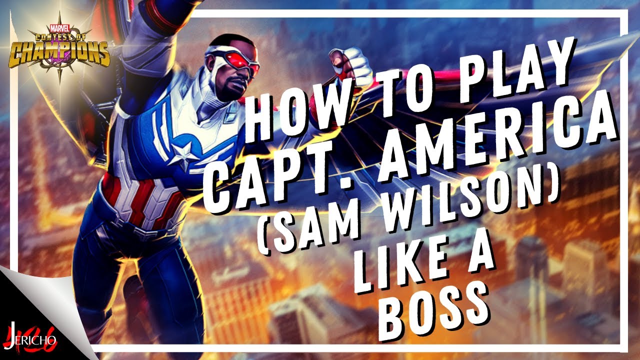 How to Play Captain America Sam Wilson MCOC Marvel Contest of Champions Guide