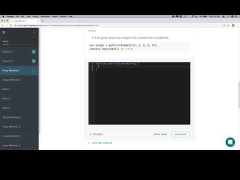 Module 1 - Array Methods 1