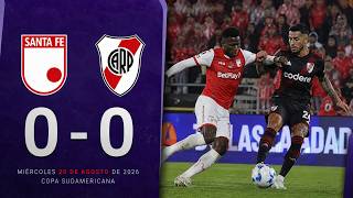 🔴 INDEPENDIENTE SANTA FE vs RIVER PLATE (EN VIVO) ⚽ COPA SUDAMERICANA