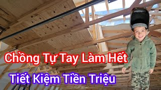 #762 Chồng Amish Tự Tay Đóng Gác Xép Cho Garage Ở Mỹ - Cuộc Sống Mỹ (Phần 1)