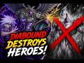 ULTIMATE DIABOUND Destroys HEROs! 💀 (AMAZING BAKURA SUPPORT) 💀 | Yu-Gi-Oh! MDPro3 #HERO #Omni #遊戯王