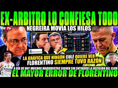 💥 Former Barcelona referee breaks down and confesses: Negreira ruined leagues! Real Madrid TV sla...