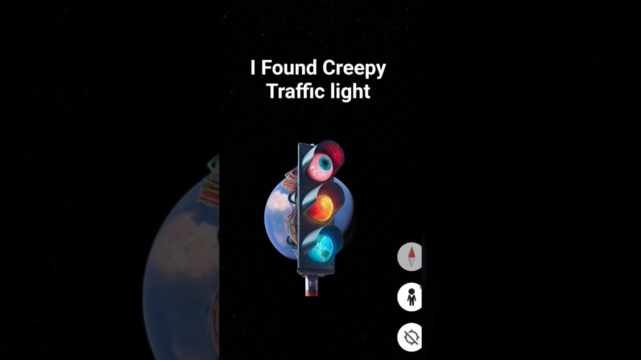 🤯I Found Creepy Traffic light on google map🗺️