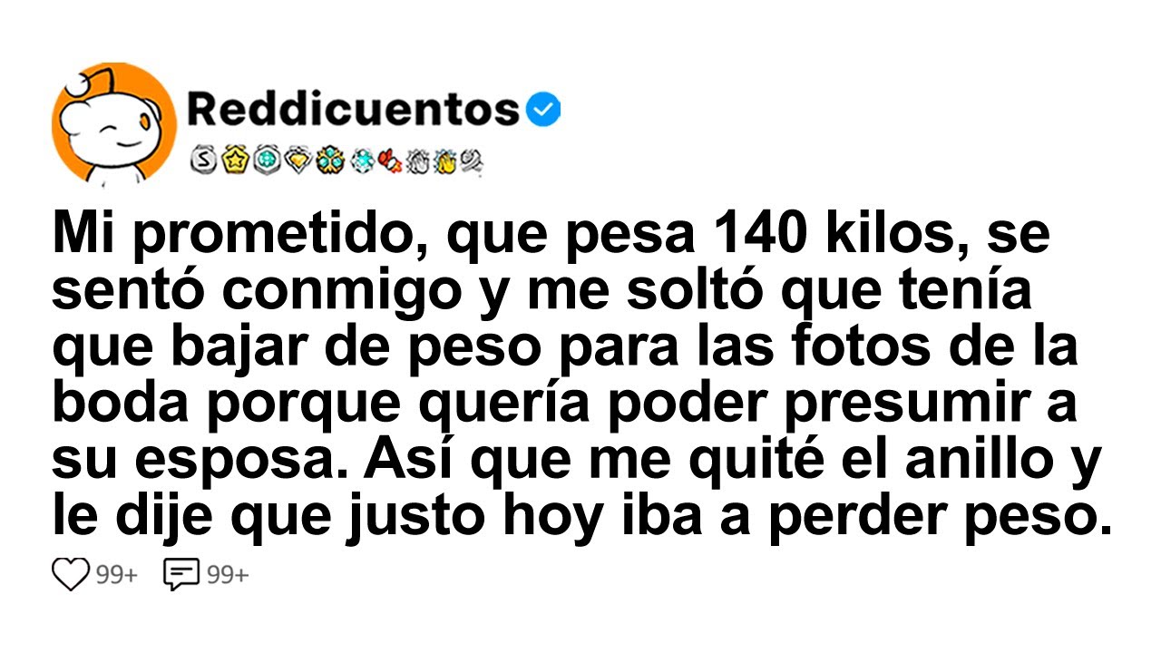 [HISTORIA COMPLETA] Mi prometido, que pesa 140 kilos, se sentó conmigo y me soltó que tenía que...