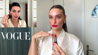 Recreating KENDALL JENNER'S Vogue Beauty Secrets