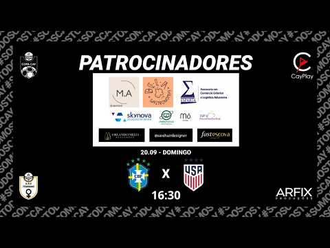 BRASIL x EUA - COPA CAY | FEMININO