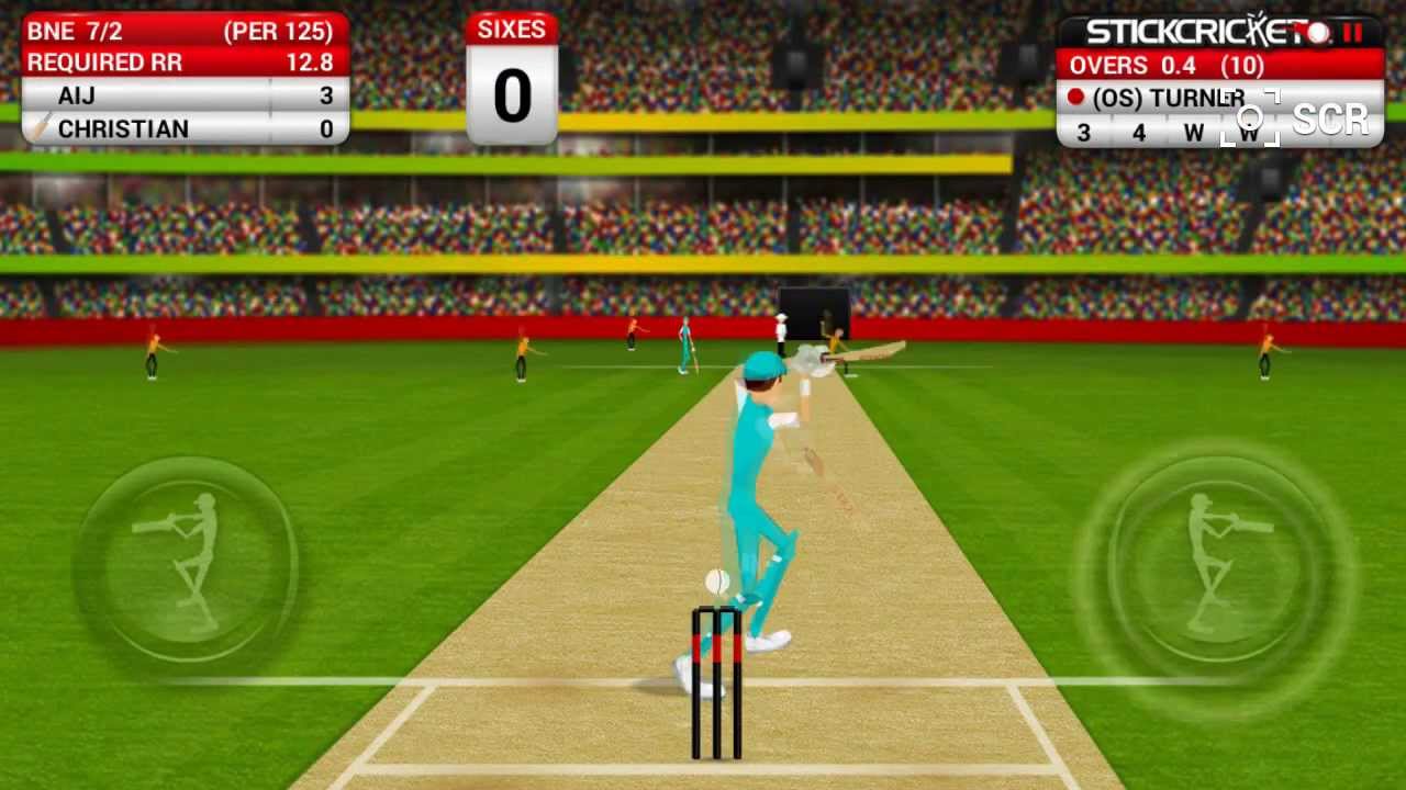 Stick Cricket Android Game : Playing Demo