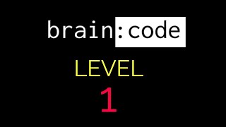 Brain code level 1 walkthrough or solution screenshot 1