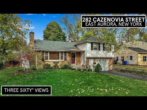 282 Cazenovia St, East Aurora, NY home video tour
