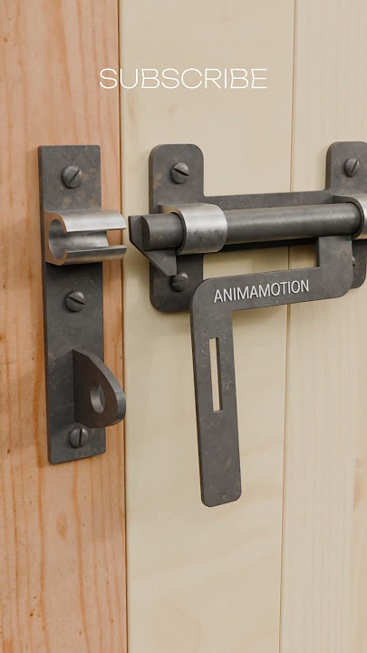 Sliding door manual latch, lock