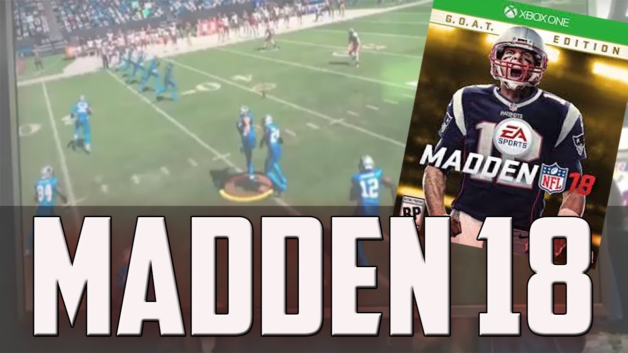 New Madden 18 Gameplay! The Run Game Dominating Pass Sets
