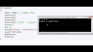 8  Linked List in C C++   Delete a node at nth position Sp!FF