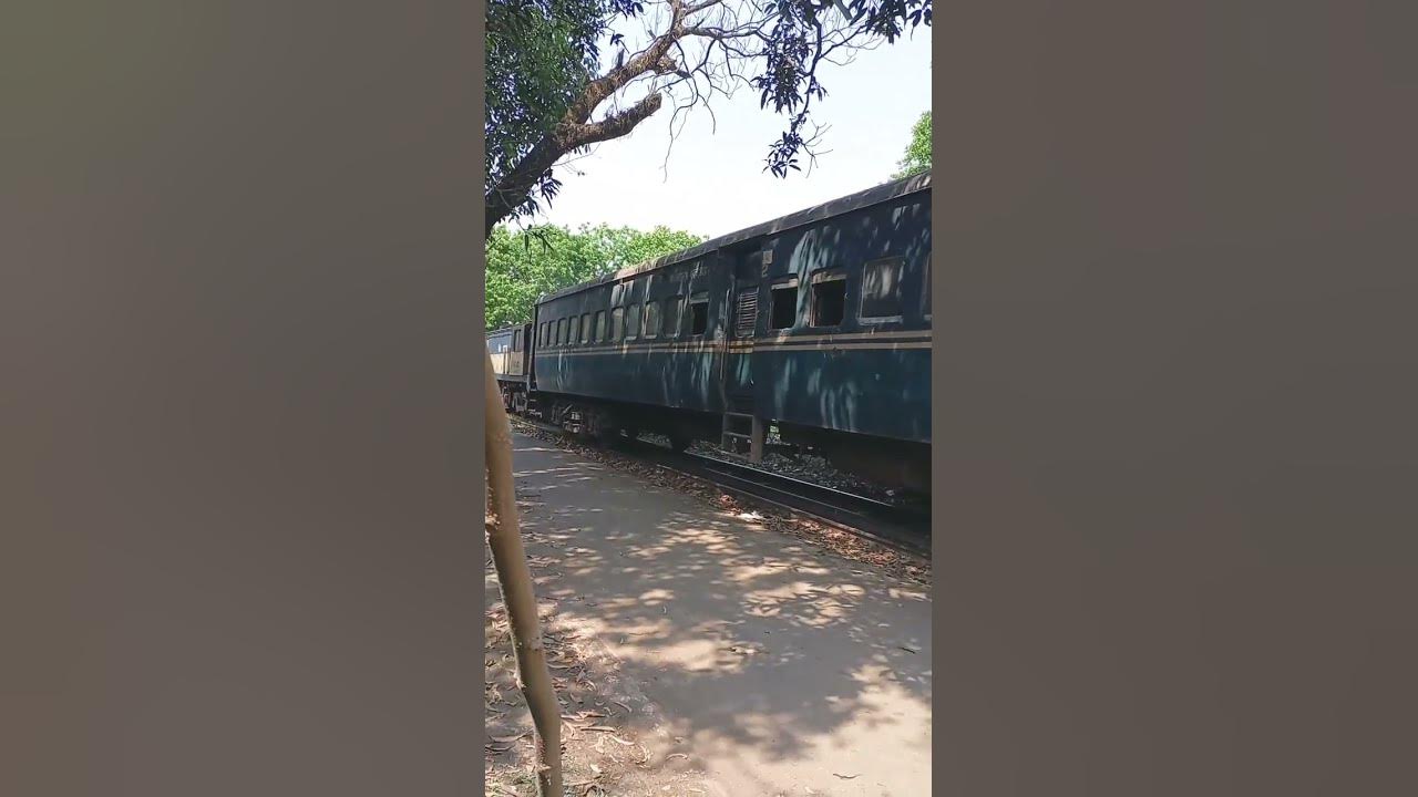 meter gauge loco vs broad gauge coachs shortvideo bangladesh_railway