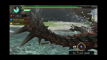 #mh3rd hunting Rathalos using sword and shield (cutting tails)😆✌