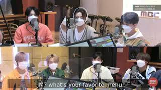 jaemin with his ice americano MBC RADIO NCT DREAM 'hot sauce' special screenshot 5
