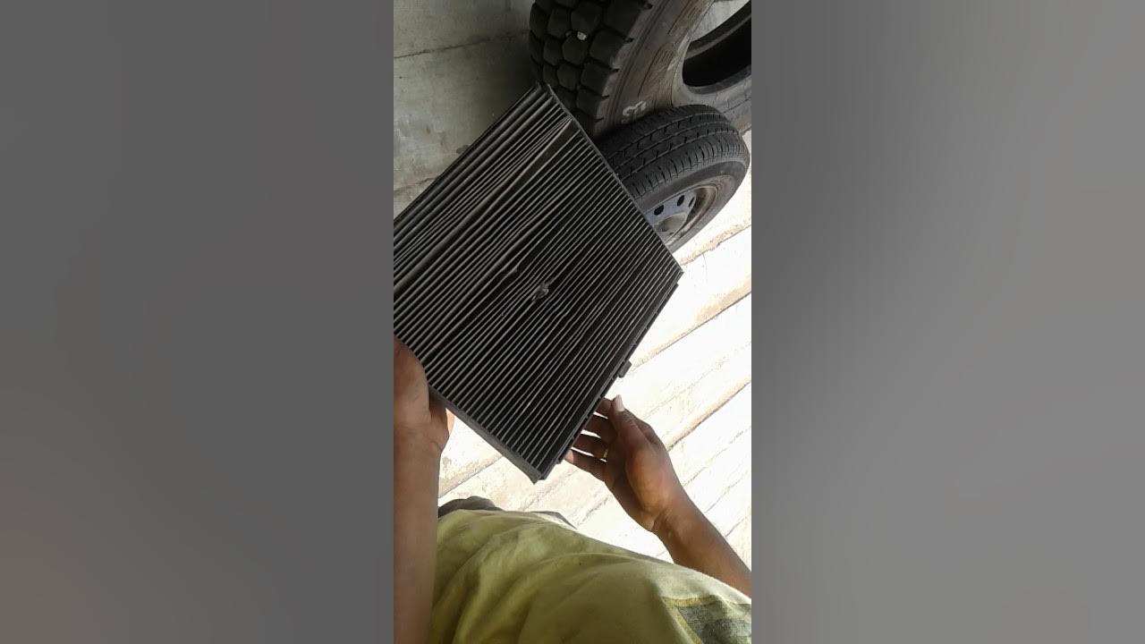 How to clean Mahendra scorpio AC filters YouTube