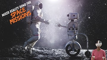 Mixed Reality Demo for Space Missions | Meta Quest 3 | Unreal Engine 5