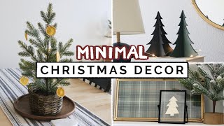 5 Affordable & minimal Christmas decor ideas 🎄
