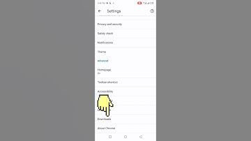 How to change chrome download location in android #shorts