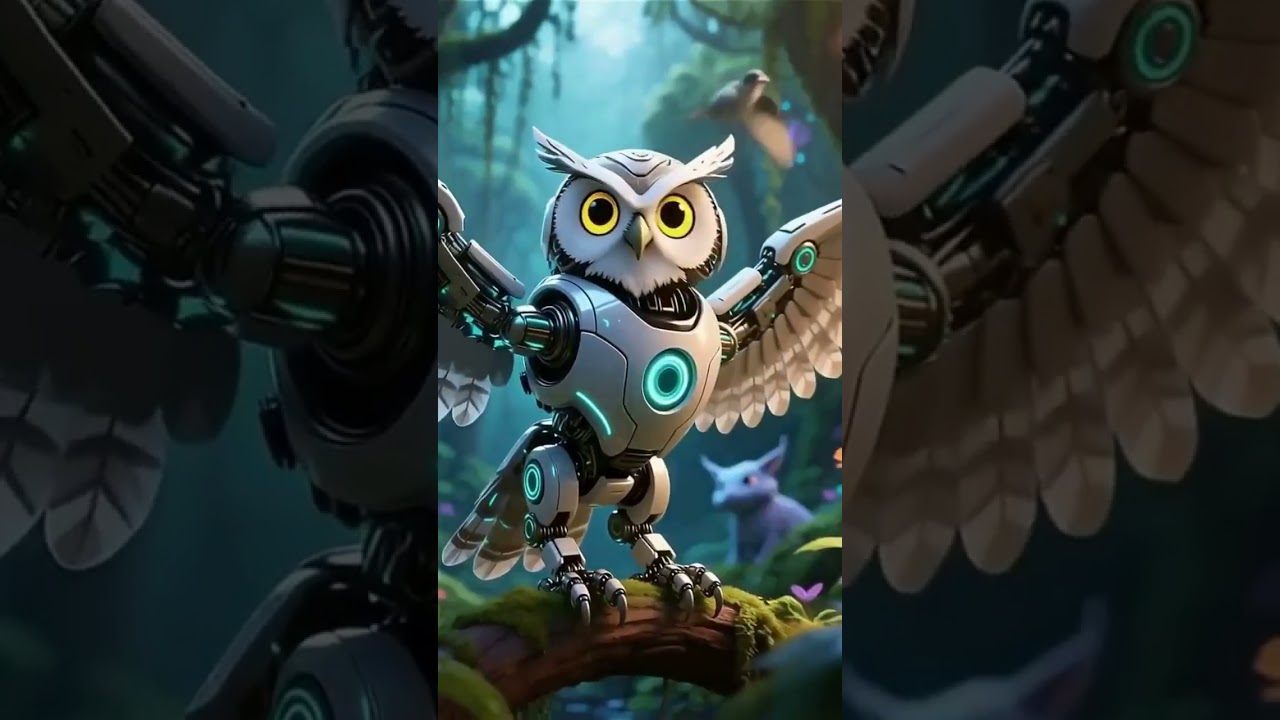 "owl robot" using a laser scanner to discover new animal species