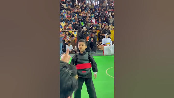 belajar dari waktu kecil bagaikan mengukir di atas batu, pesilat cilik penuh semangat 💪 #viralshorts
