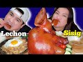 LECHON BABOY MUKBANG || PORK SISIG MUKBANG || PINOY MUKBANG || AlexSha in JAPAN