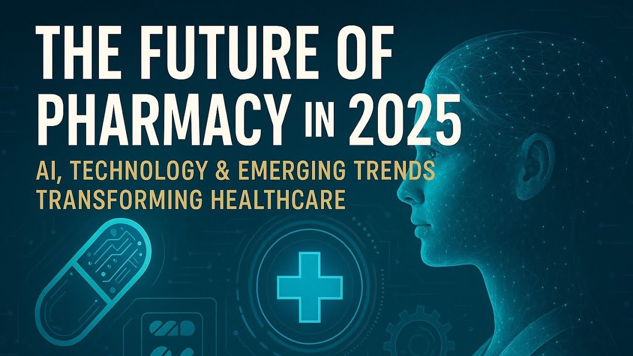 The Future of Pharmacy in 2025 | AI,Technology & Emerging Trends Transforming Healthcare 