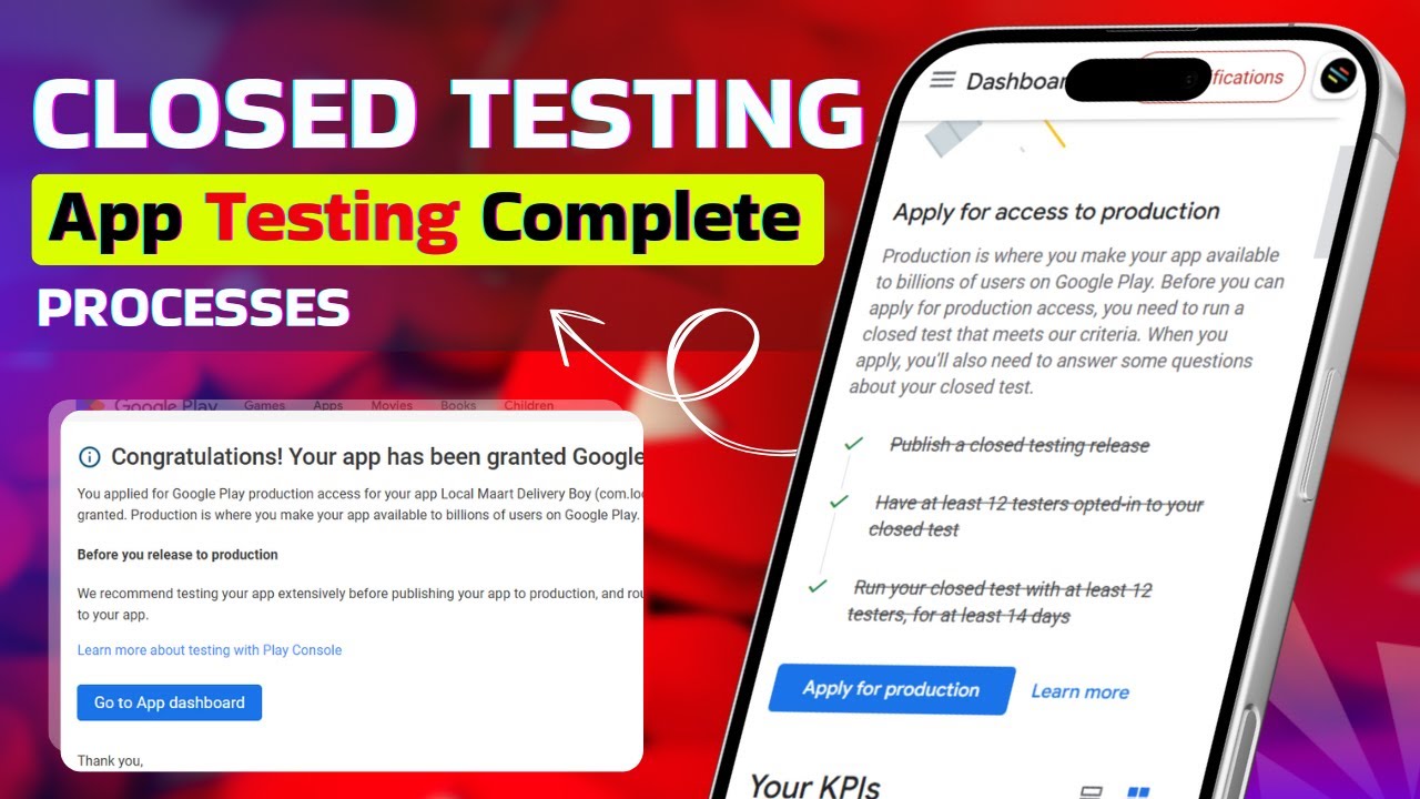 Closed testing google play | 12 testers google play console | how to publish app on play store