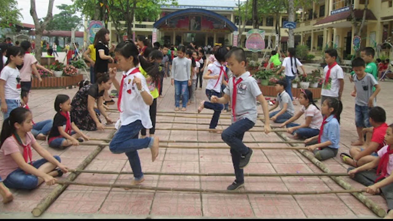 Nhạc nhảy sạp học sinh Tiểu học