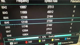 Yahsat@52E setting