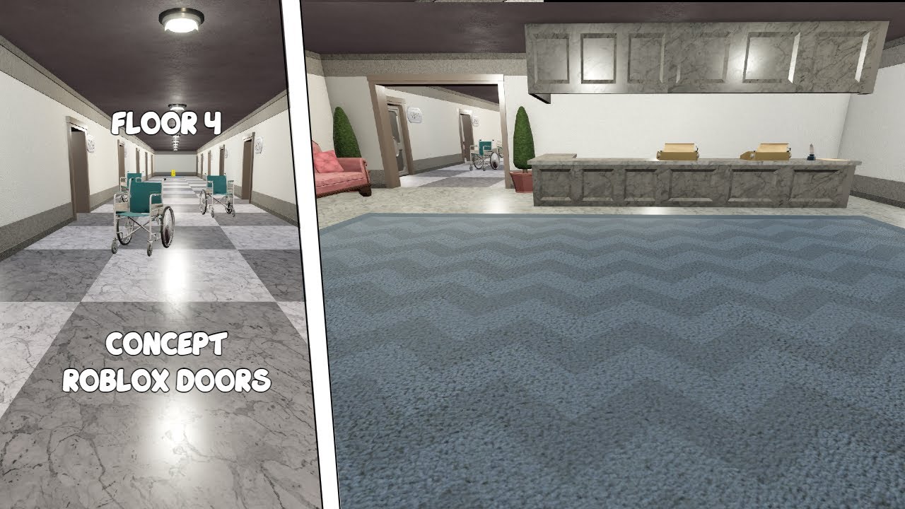 FLOOR 4 DOOR 50 CONCEPT (ROBLOX DOORS) YouTube