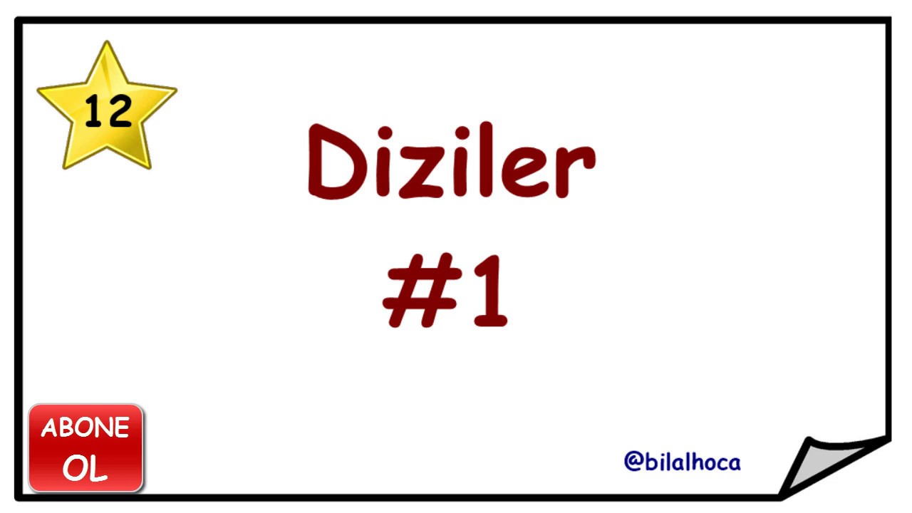 diziler 1 / izleyin soru kaçırmayın! / 12.sınıf 